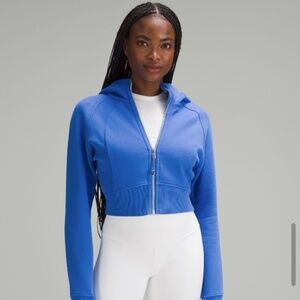 Lululemon Scuba Full Zip Crop Hoodie